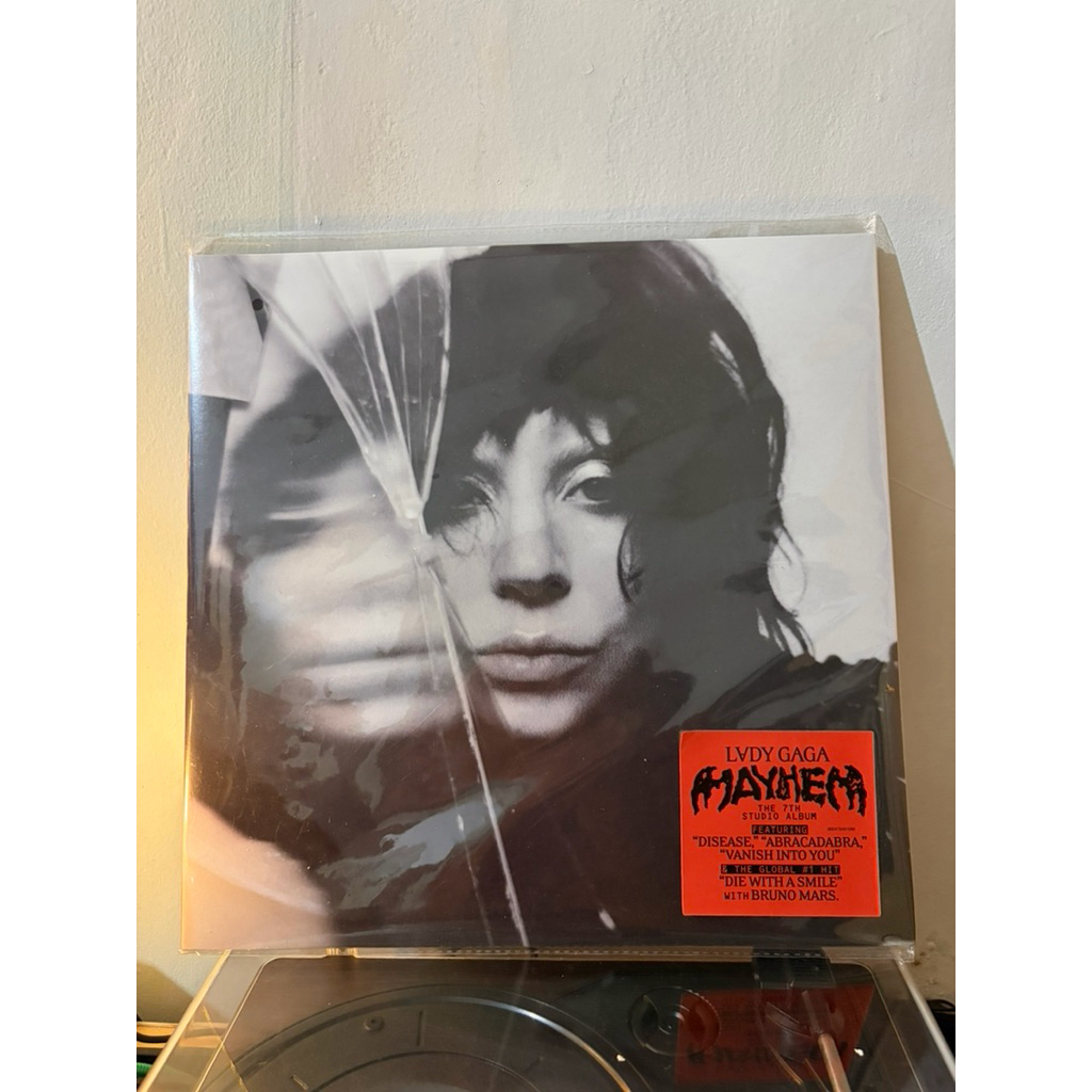 Vinyl Lady Gaga Mayhem Black