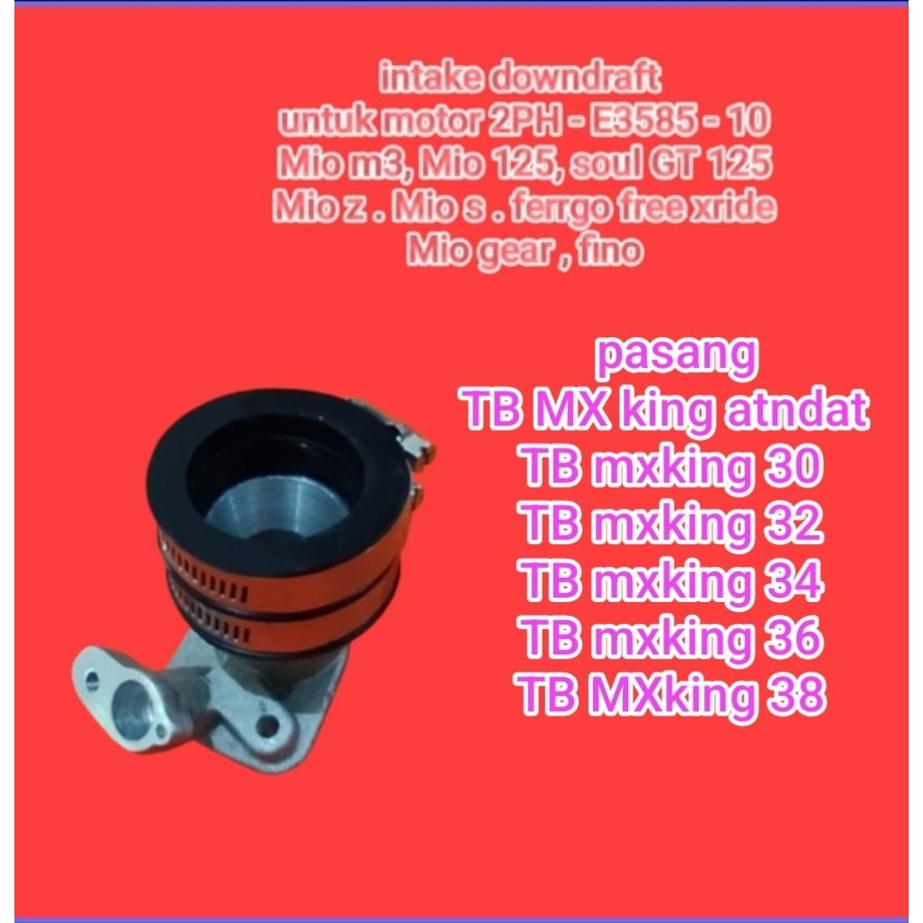 intake downdraft mio m3  mio 125