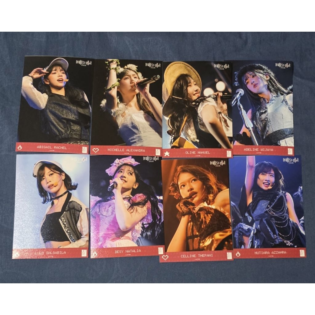 Photopack PP JKT48 Request Hour 2026 Oline Delynn Aralie Michie Muthe Elin Lulu Daisy Oniel Olla Aly