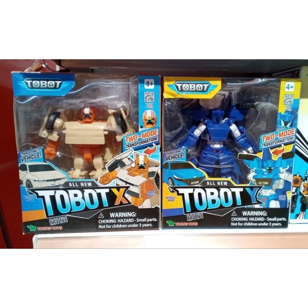 Tobot Robot X Y New Mainan Anak Toy Kid Boy Action Figure Super Hero Mobil Car Young Toys Creative K