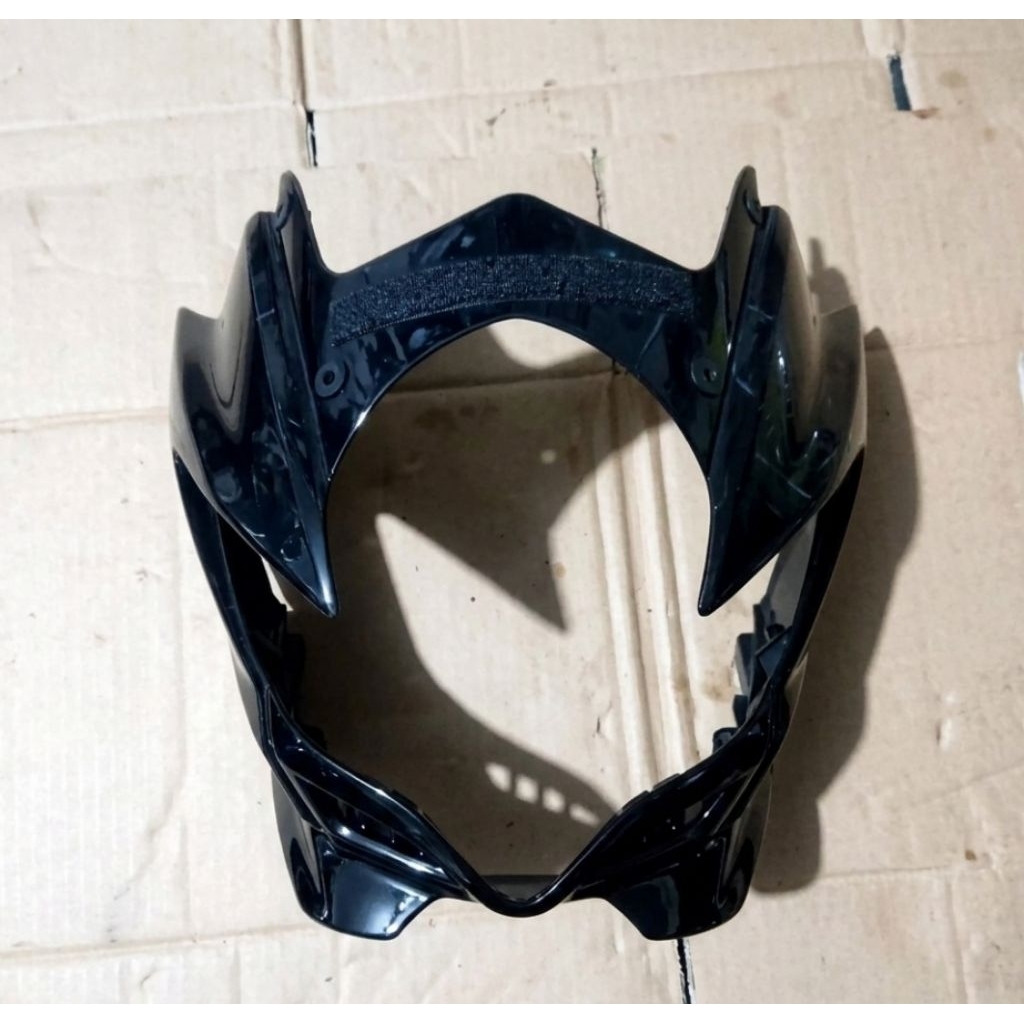 Cover Batok Kepala suzuki Satria FU Barong hitam 2010 2011 2012 Original Copotan siap pasangBatok De