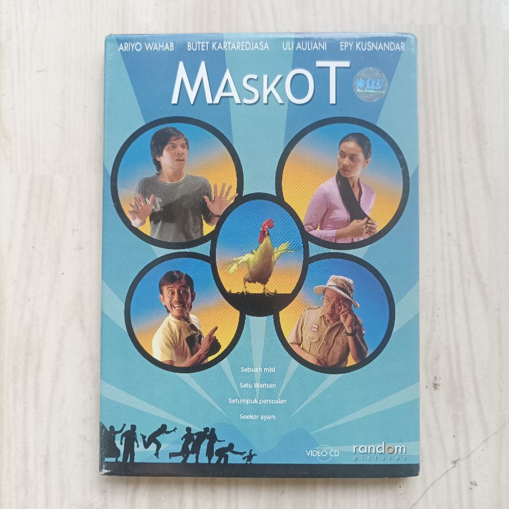 Original Rare VCD Film Indonesia Maskot