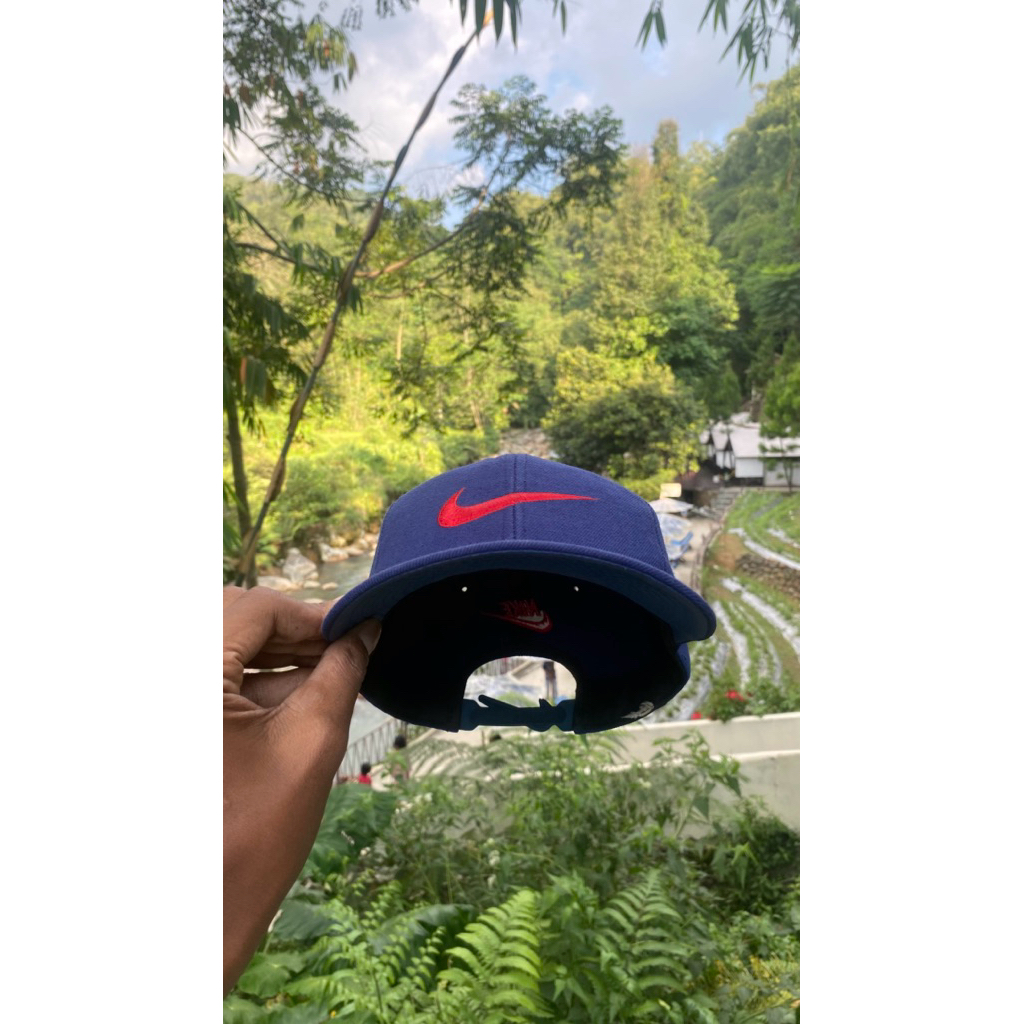 Topi Snapback Hat Hats Caps Cap Nike Vintage Authentic Original
