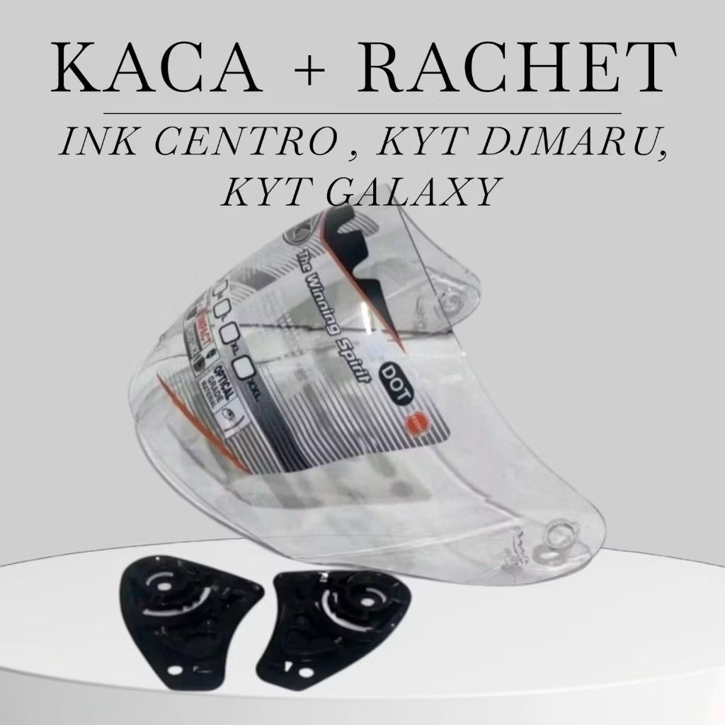 Kaca Helm Ink Centro Free Ratchet Ori Injak