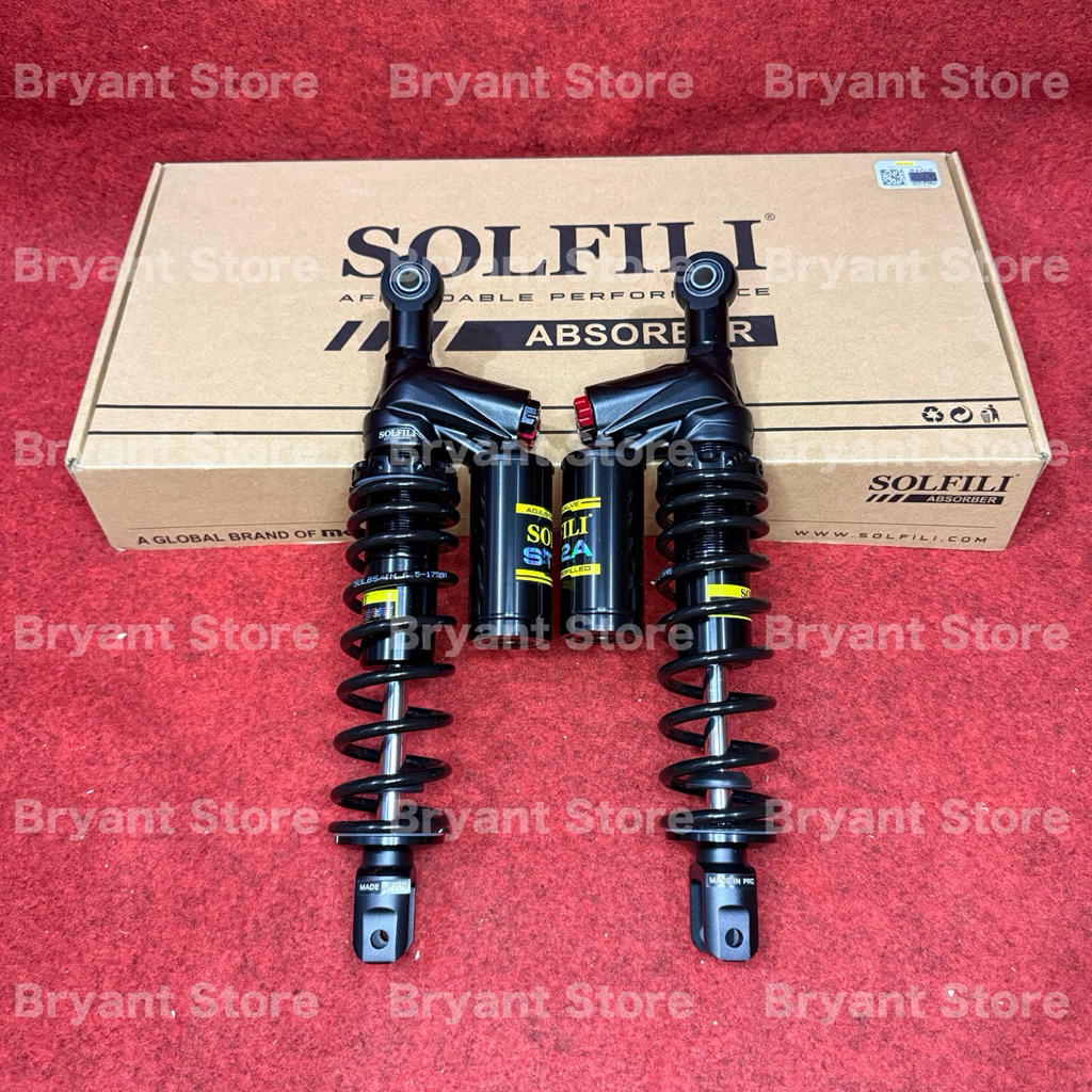 SOLFILI SHOCK BREAKER ORIGINAL ST-2A TABUNG BAWAH 305MM 330MM SHOCKBREAKER NMAX NEW AEROX NEW OLD NM