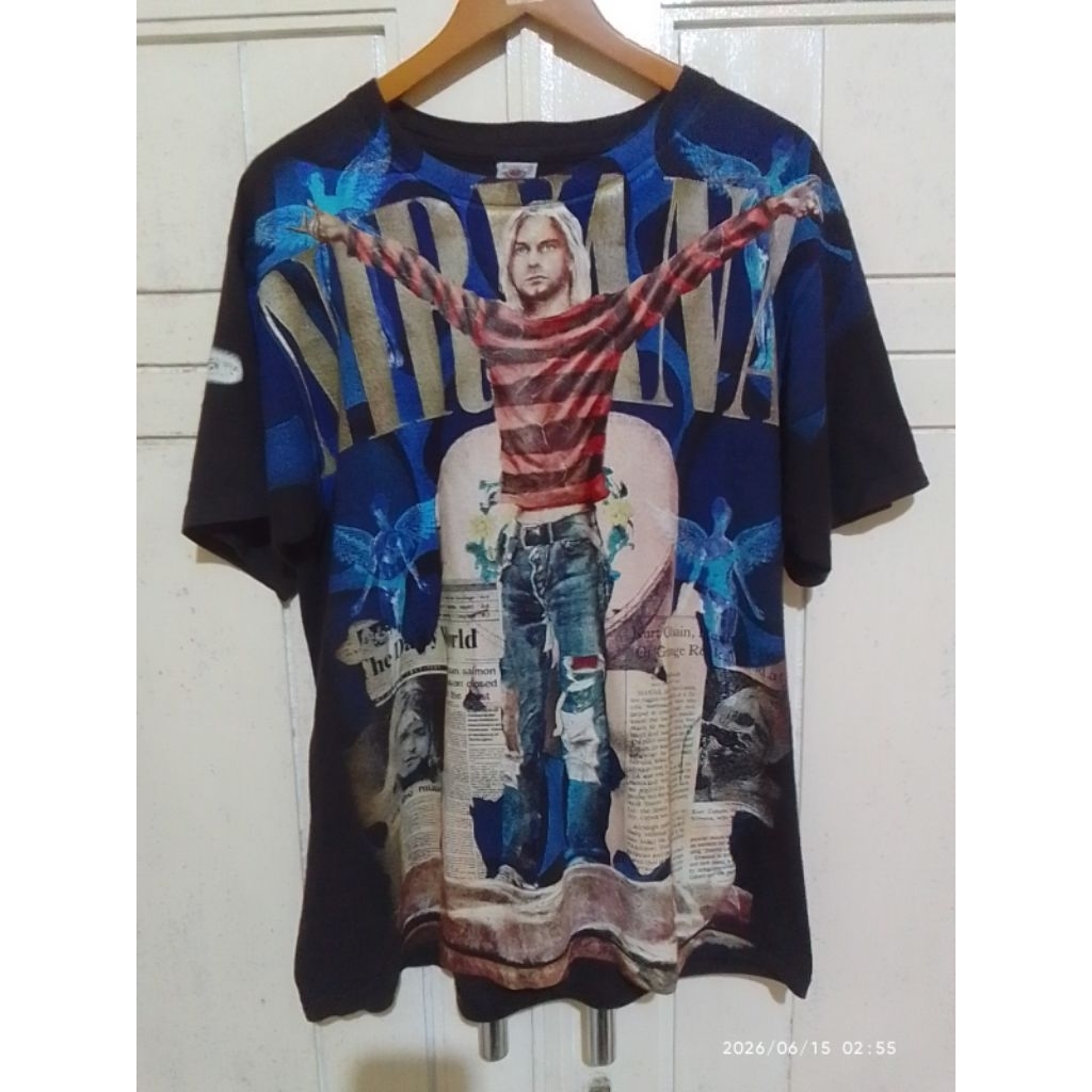 kaos Nirvana vintage