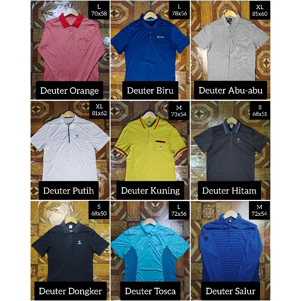 Baselayer / Kaos Kerah Deuter