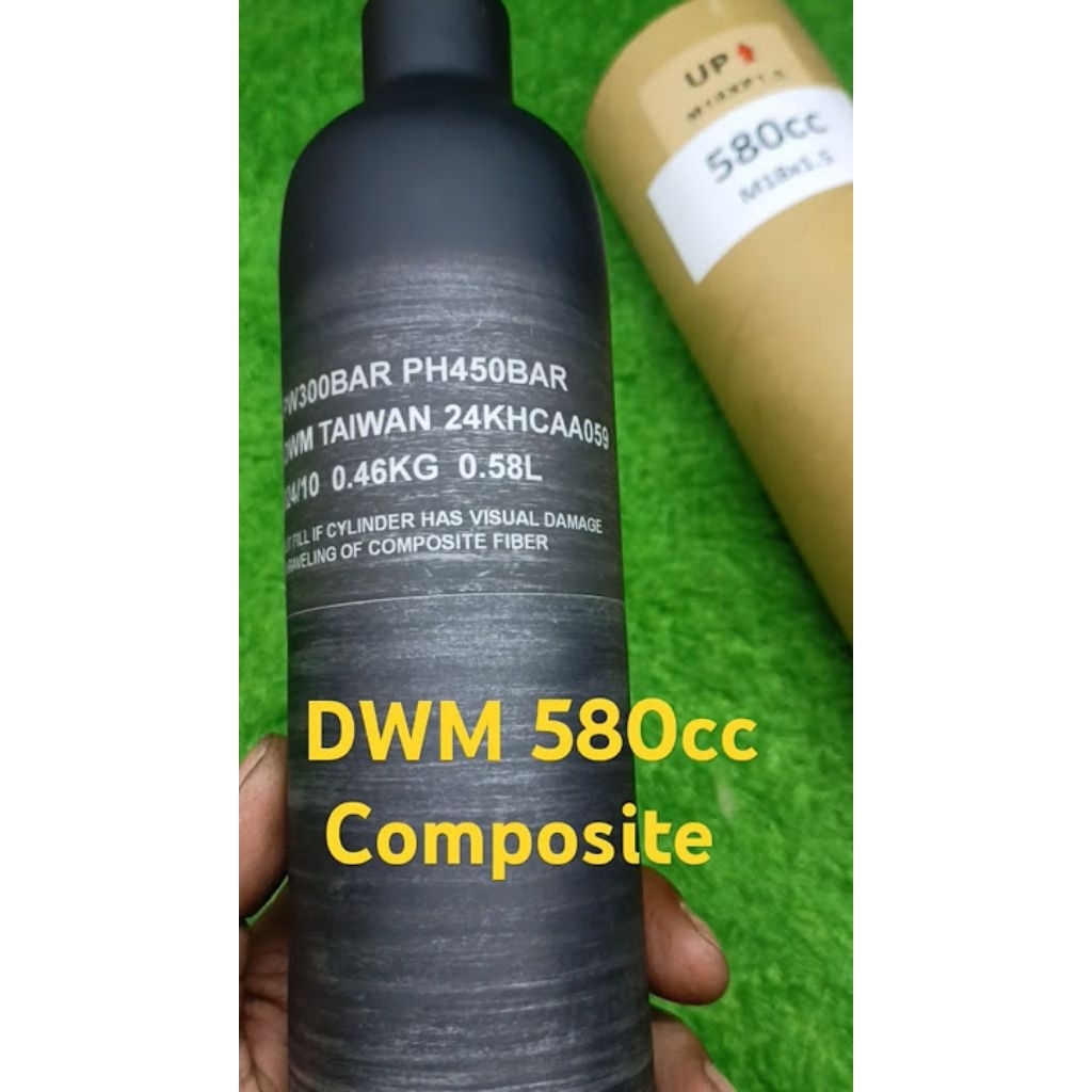 Tabung/botol Dwm Composite 580 CC bekas