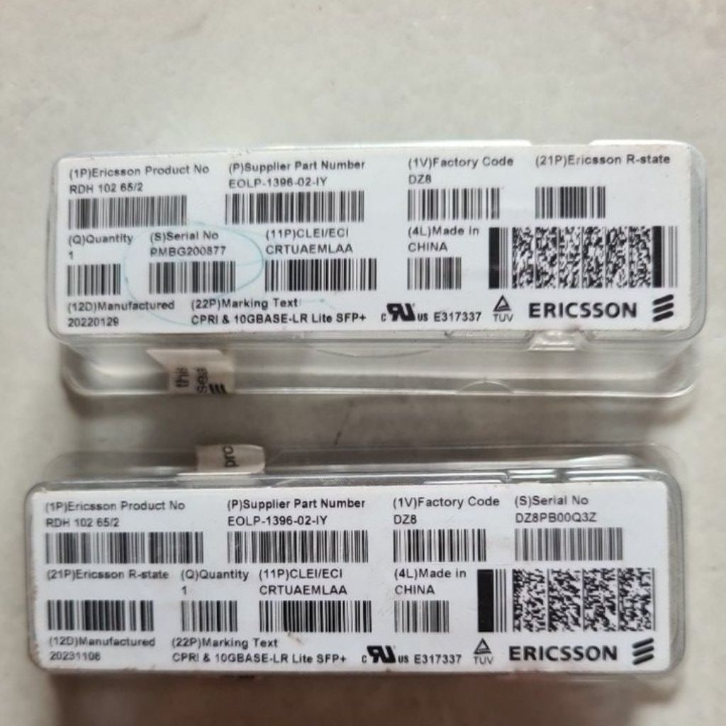 SFP RDH 102 65/2 ERICSSON