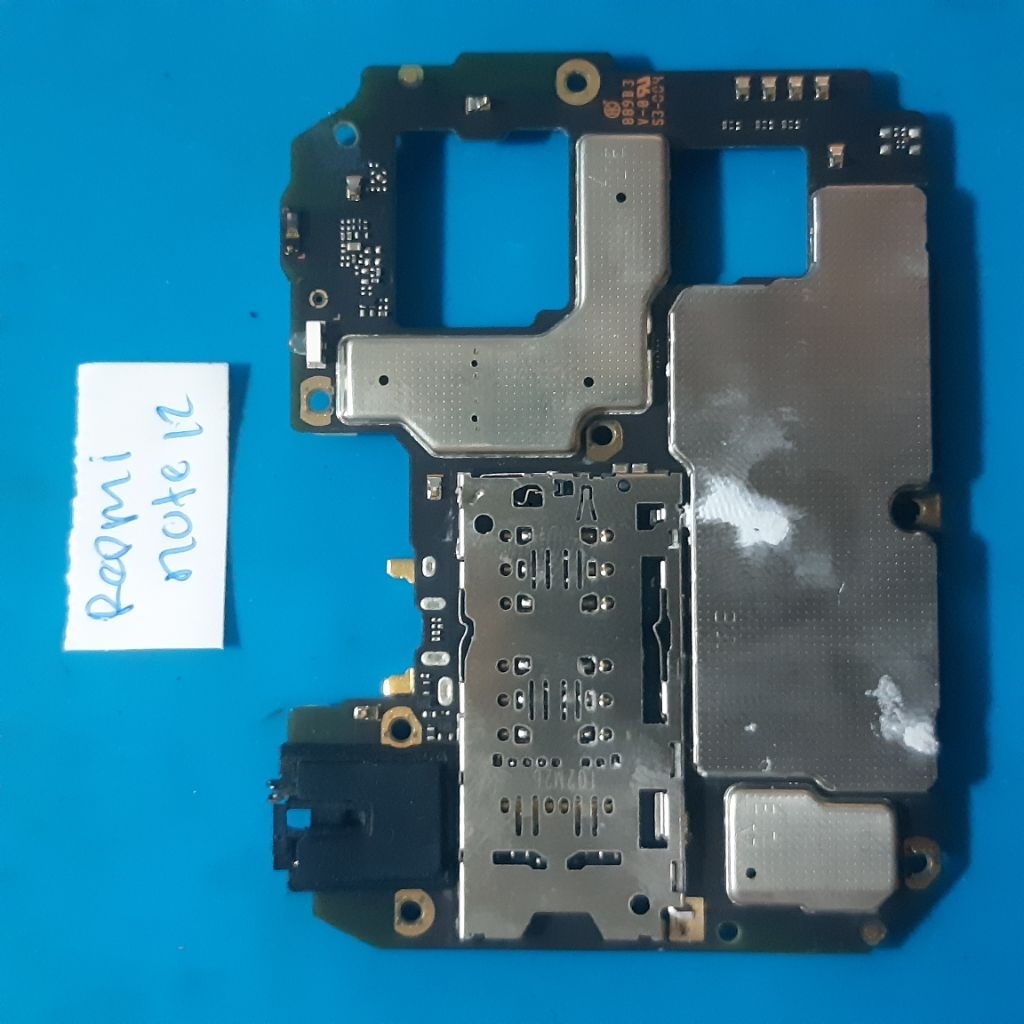 mesin redmi note 12 matot koslet