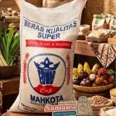 SAMAWA - BERAS 25kg murah,beras pulen,beras grosir,beras mahkota