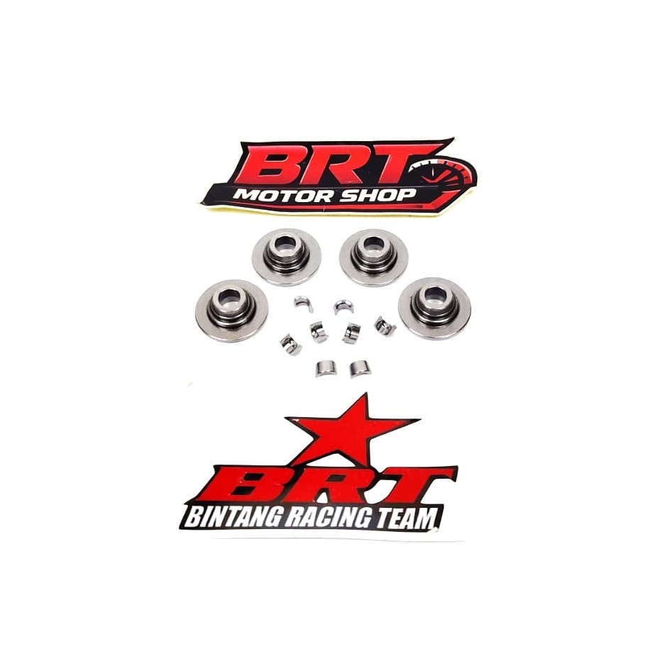 RETAINER KUKU KLEP SET BRT CRF 150 VERZA NEW MEGAPRO 4 KLEP 4 VALVE