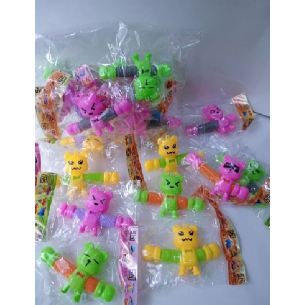 Mainan Anak 20 Pcs robot Boxing Kemasan