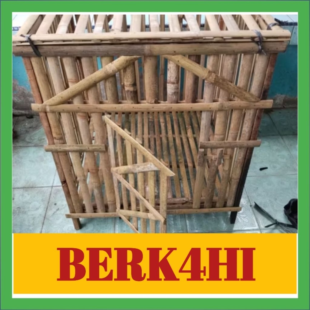 KANDANG AYAM RAKITAN/ KANDANG AYAM BAMBU