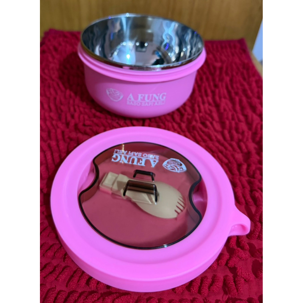 Mangkok Bakso Afung PRJ 2025 - Pink Fushia