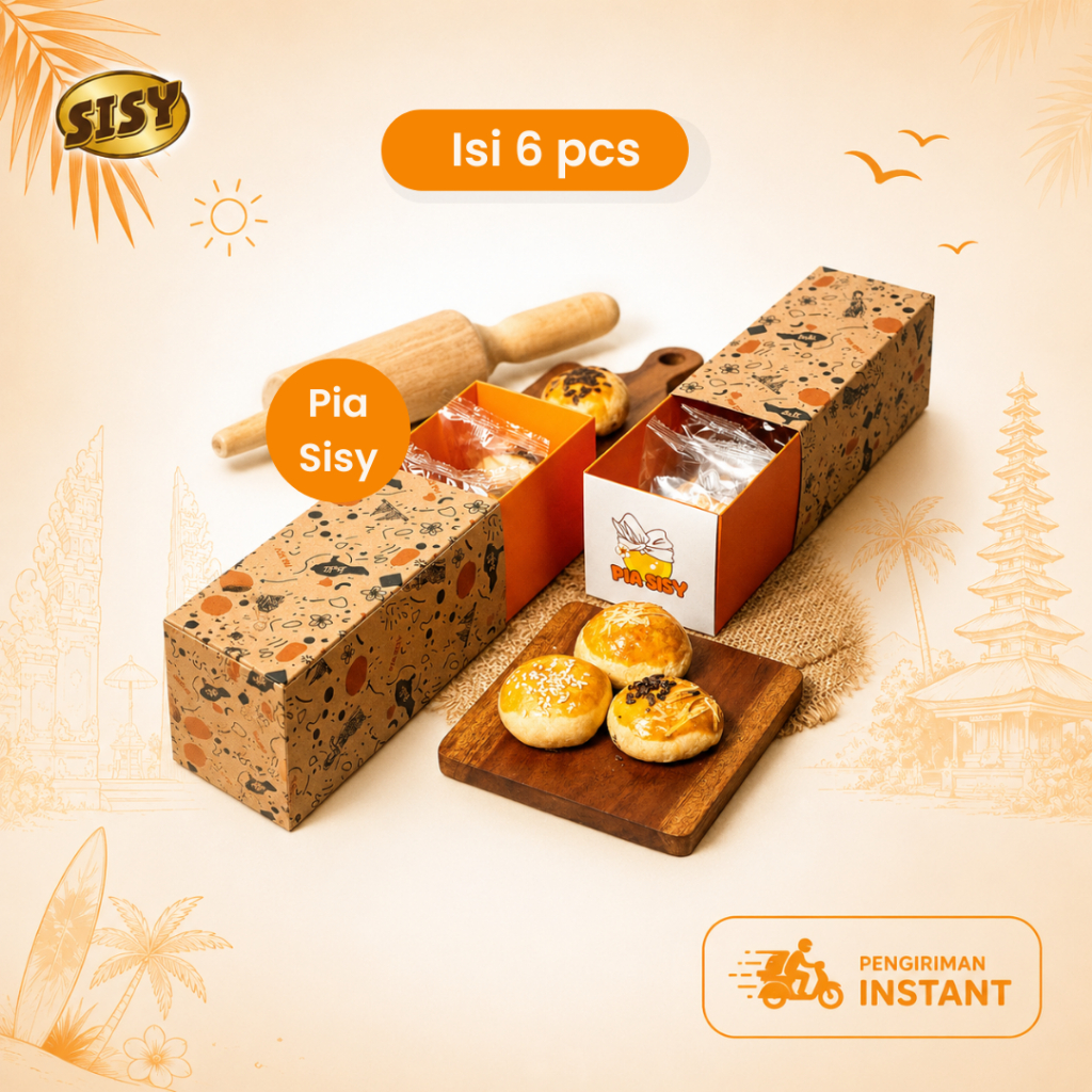 Pie Susu Sisy | PIA SISY - Original Bakpia from BALI |  oleh - oleh khas bali | 100% HALAL