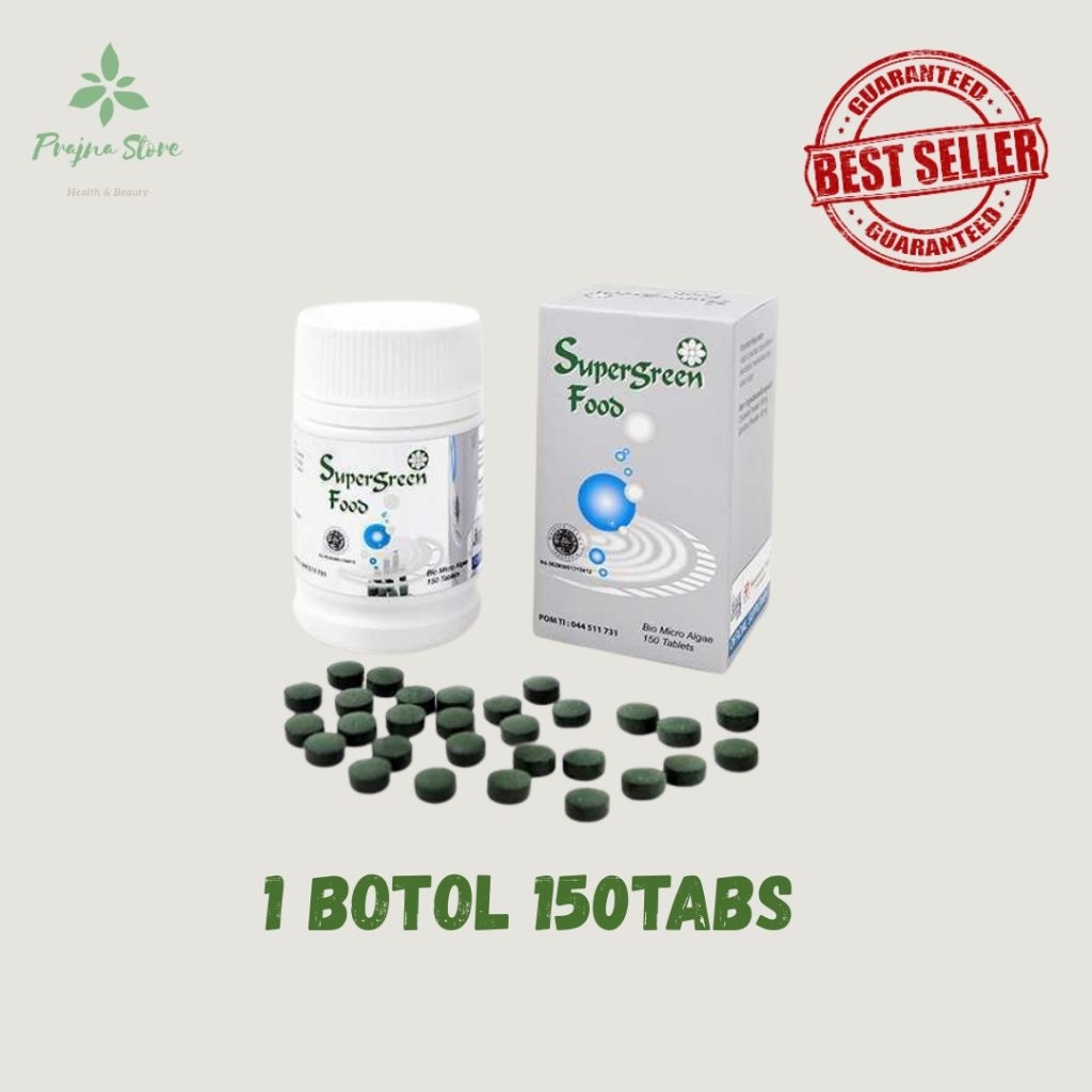 Spirulina dan Chlorella /Superfood/Multivitamin