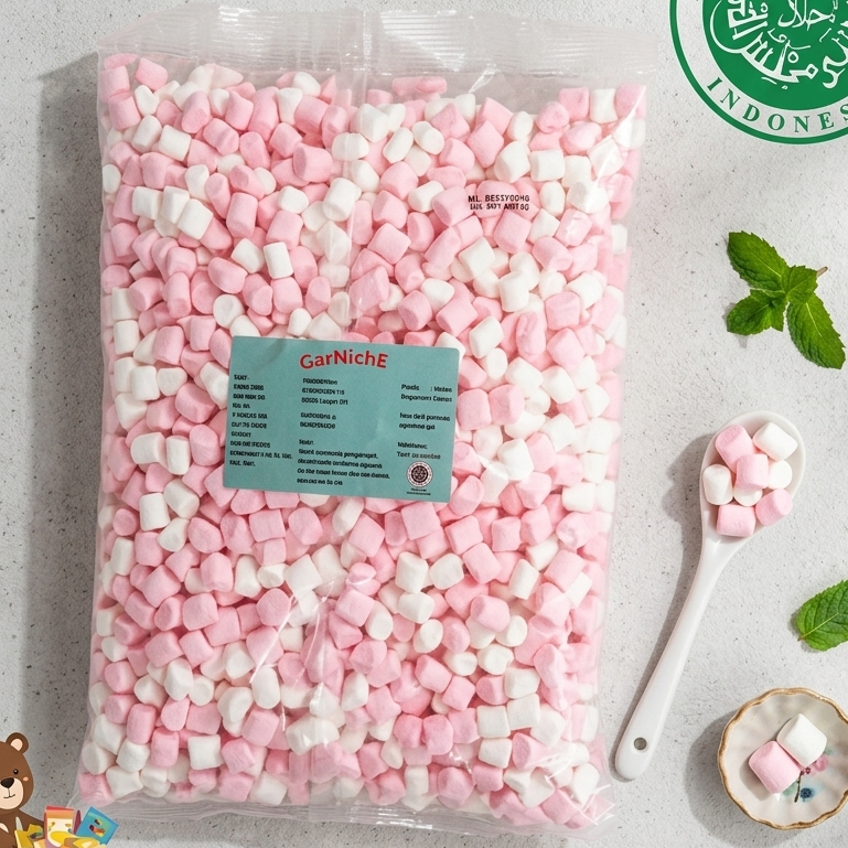Corniche Marshmallow Mini Pink & White 1kg