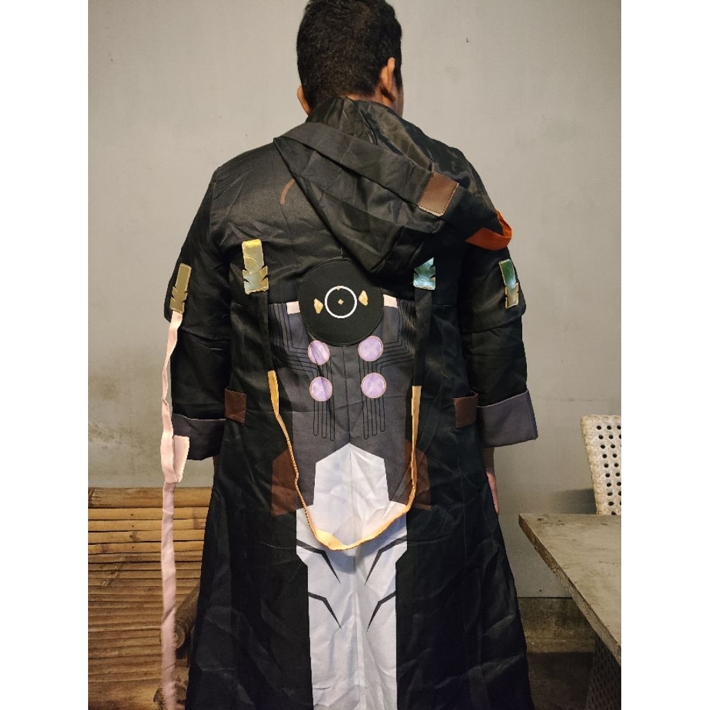 Kostum Caelus brand wetrose, full set + lance