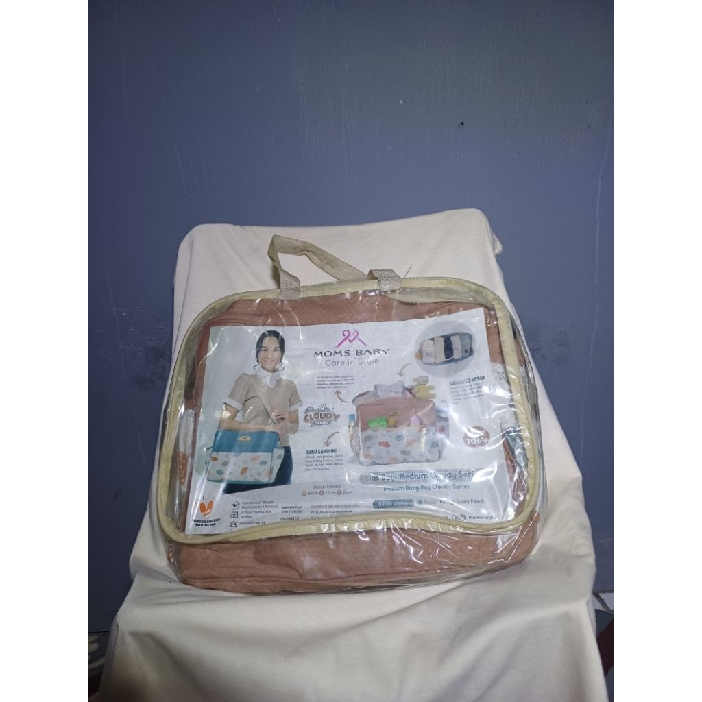 MOMS BABY TAS BAYI MEDIUM CLOUDY