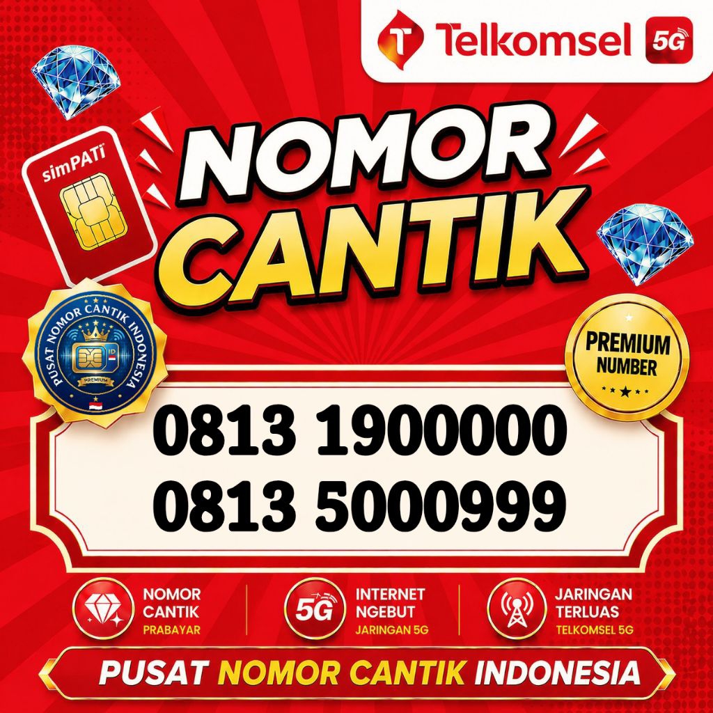 NOMOR CANTIK SIMPATI 11 digit (3) KARTU PERDANA TELKOMSEL 9000