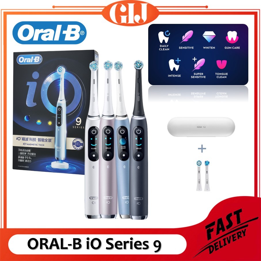 Oral B iO Series 9 Electric Toothbrush Sikat Gigi Elektrik OralB io9 Bluetooth