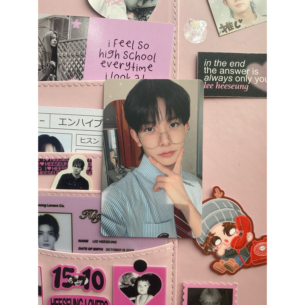[Official Enhypen Photocard] Heeseung Soljac Hakanai Heepot