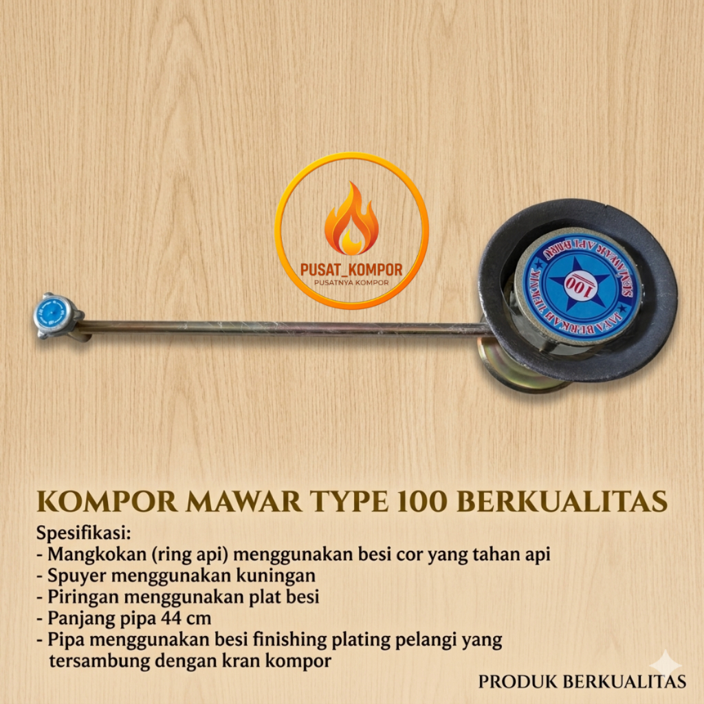 Kompor Mawar 100 / Kompor Semawar 100 / kompor / kompor jos / kompor mawar / kompor semawar / mawar 