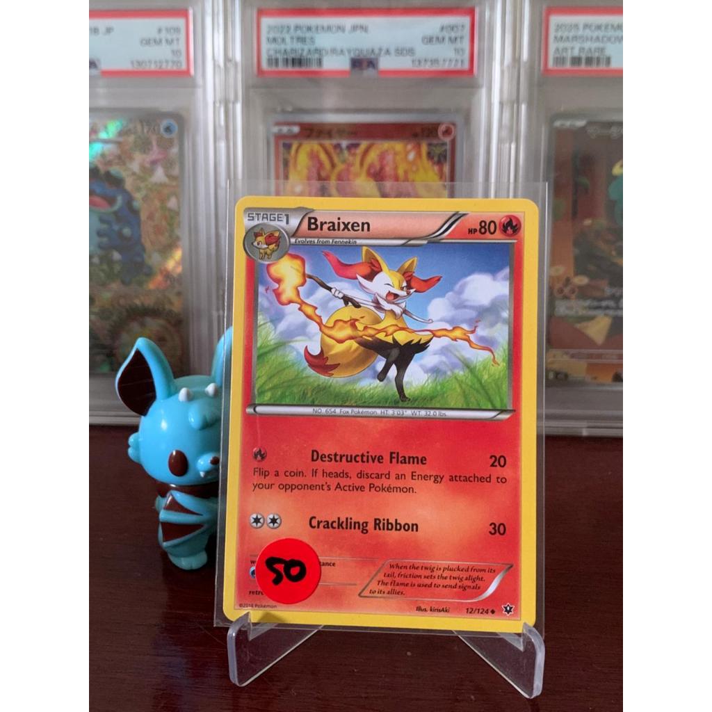 Braixen Pokemon English 12/124