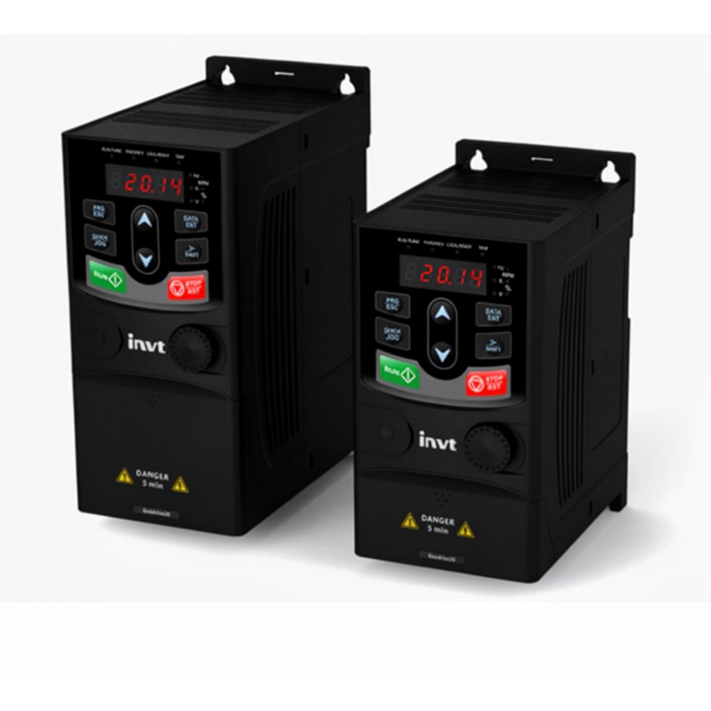 Inverter INVTGD-10/DELTA 0.37kw 0.5hp Input 1phase Output 3phase