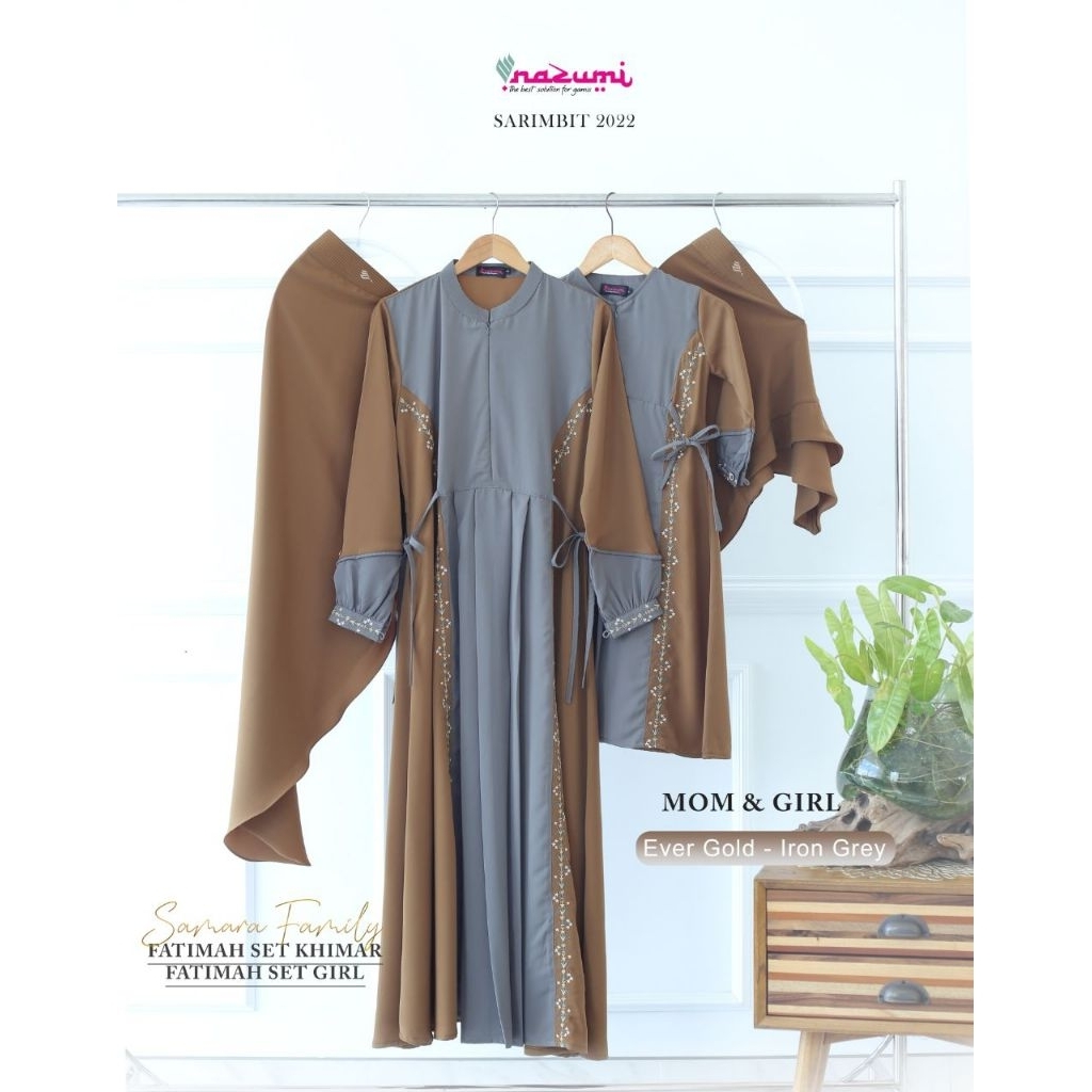 Sarimbit Samara Family Fatimah Mom By Nazumi Gamis