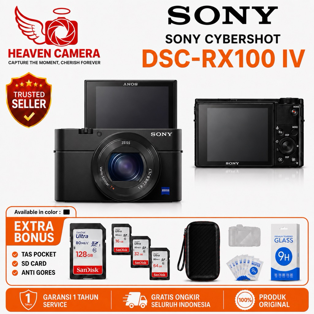 SONY CYBERSHOT RX100 IV / SONY RX100 IV DIGITAL CAMERA