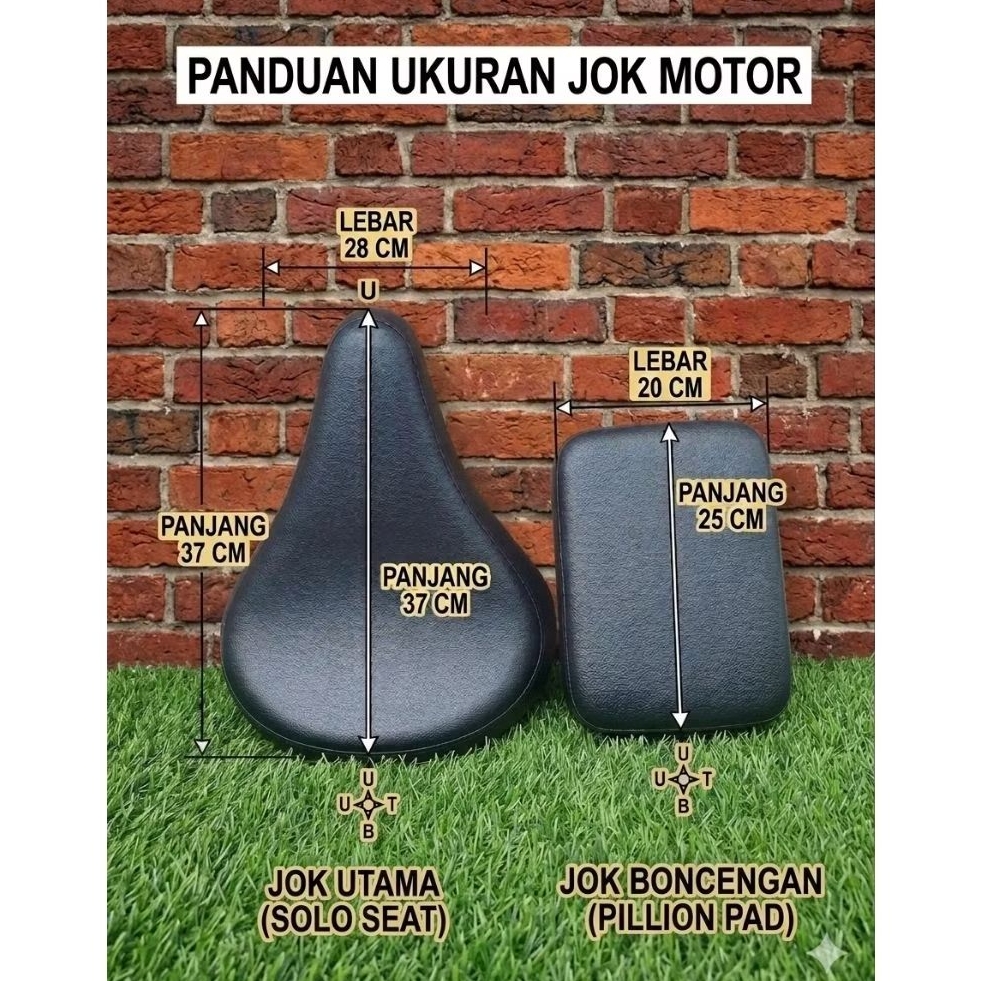 Jok single seat Motor custom,Jok doubleseat,jok motorcustom