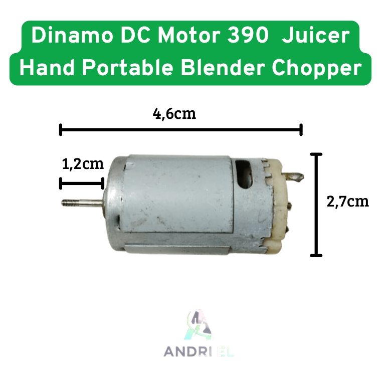 Dinamo DC 3,7V RS-390 High Speed rs390 Dinamo Blender motor perahu balap