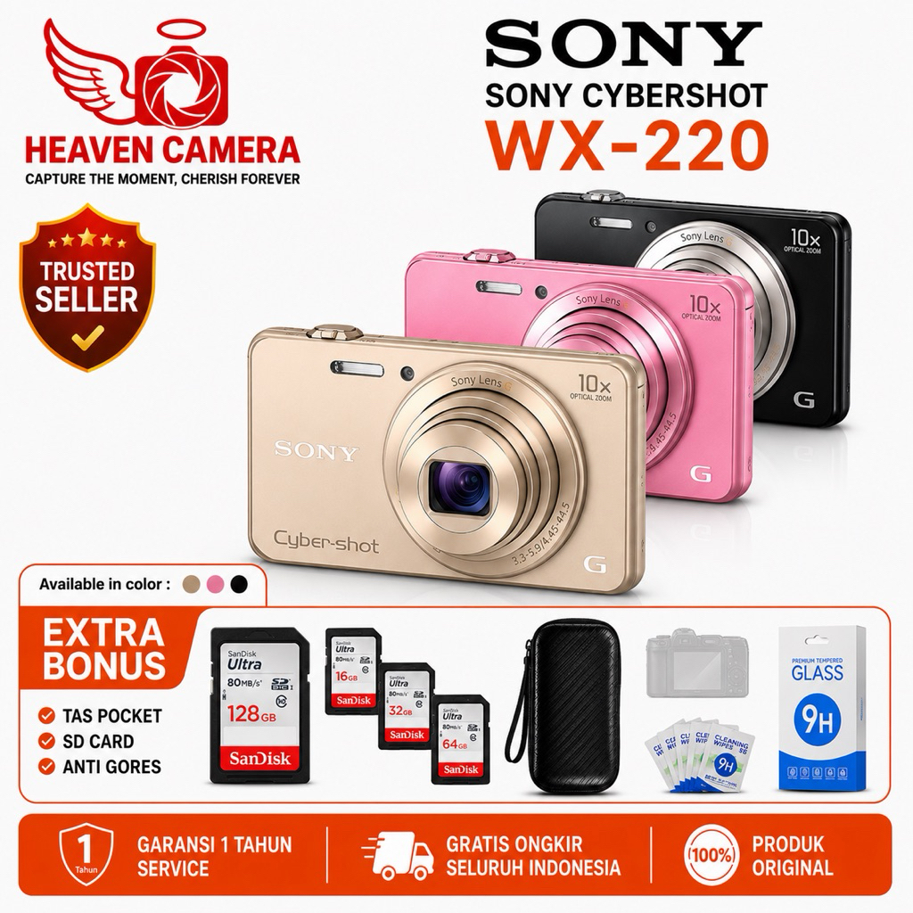 SONY CYBERSHOT DSC WX220 / SONY WX220 / SONY DSC WX220