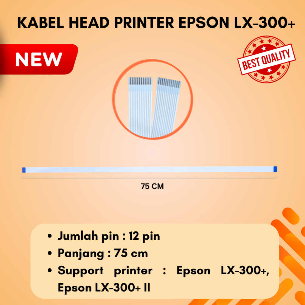 Kabel Head Epson LX300 LX300+ LX300+ II