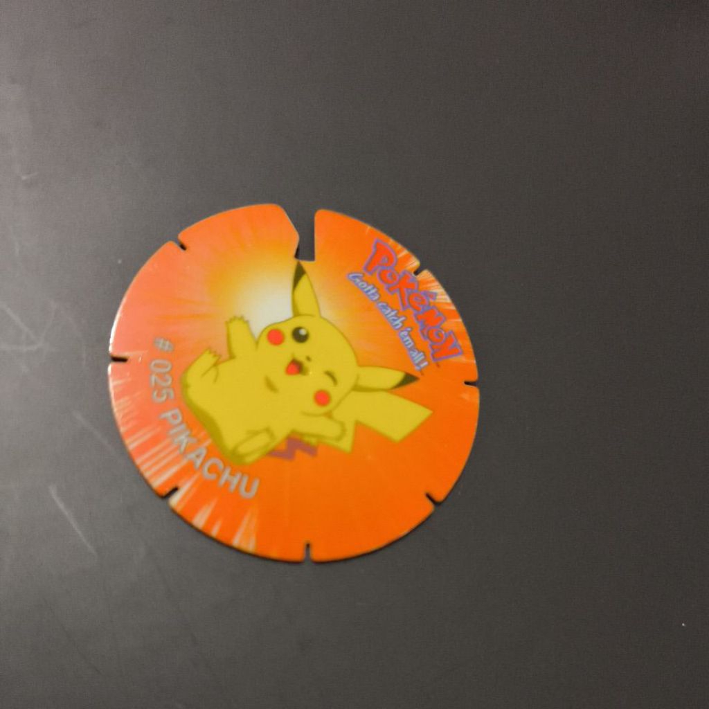 Tazos #025 Pikachu Spin