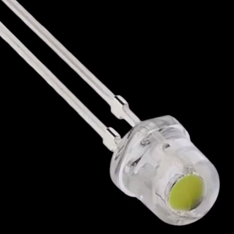 LED torch 3V 3x5mm warna putih perbaikan ir remot elektronik
