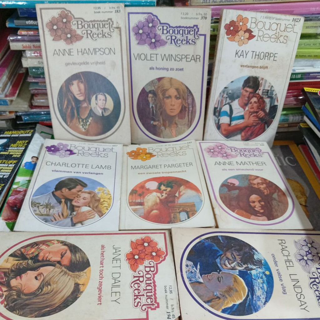 novel bahasa belanda bekas original