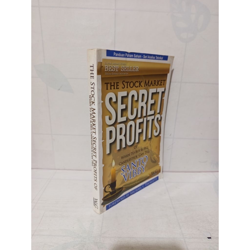 The Stock Market Secret Profits by Santo Vibby Original