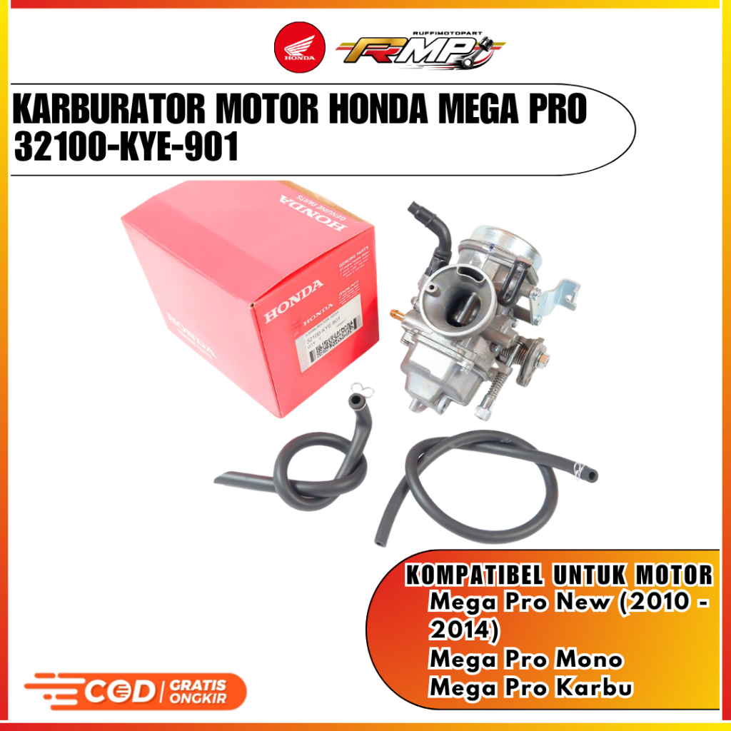 Karburator Mega Pro New Mega Pro Mono Mega Pro Karbu Motor Honda KYE