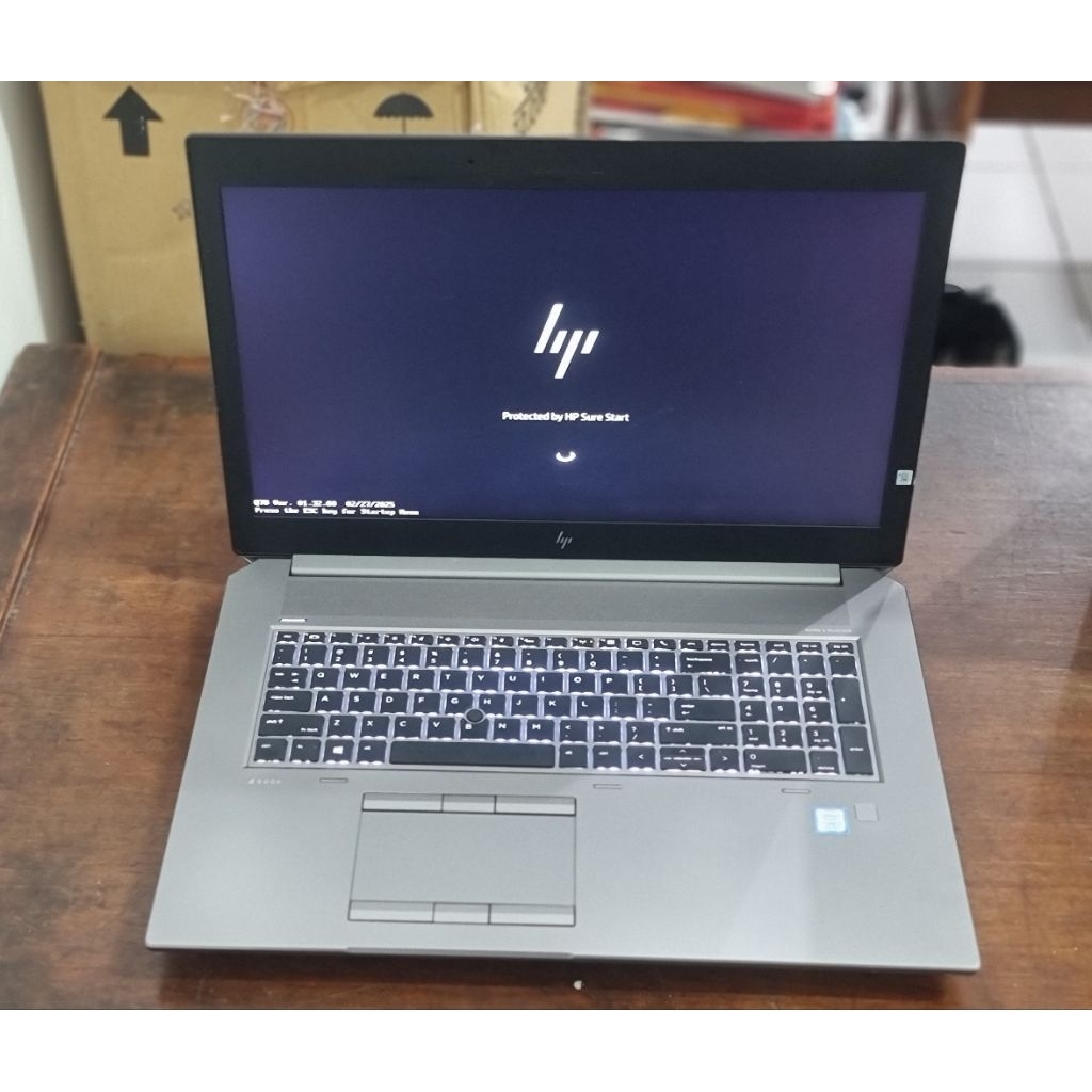 Hp Zbook 17,3 inch G5 i7 - 8750H Nvidia Quadro P3200 6GB DDR5