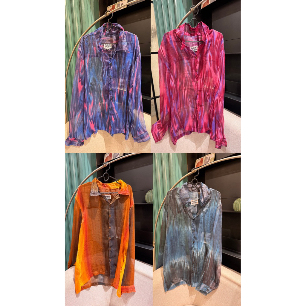 [PRELOVED] Kloud Studio Ombre See Through Shirt