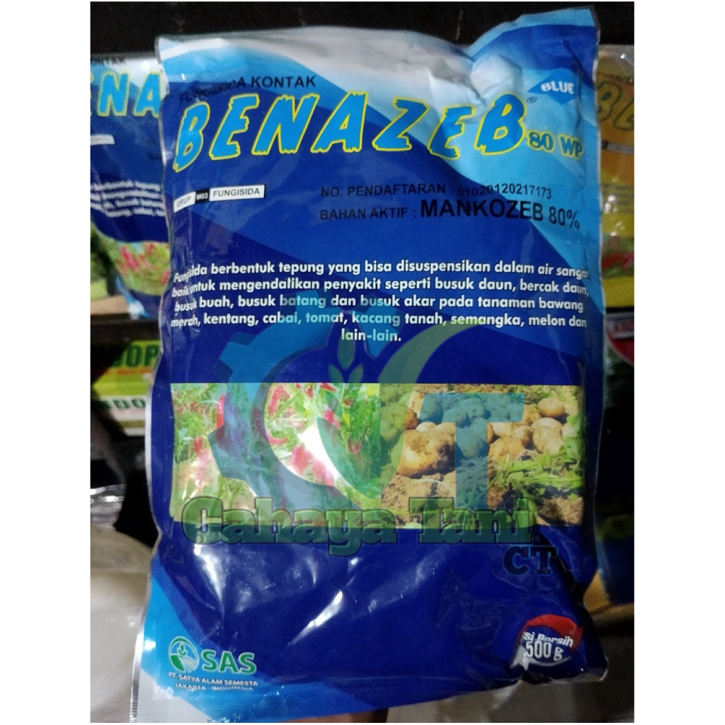 Fungisida Benazeb Blue 500grm
