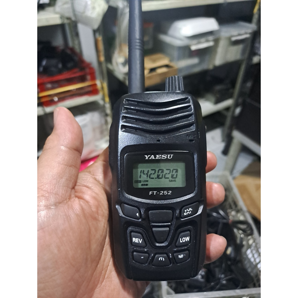Ht Yaesu Ft-252 Frekuensi Vhf Second Normal Yaesu Ft 252 VHF