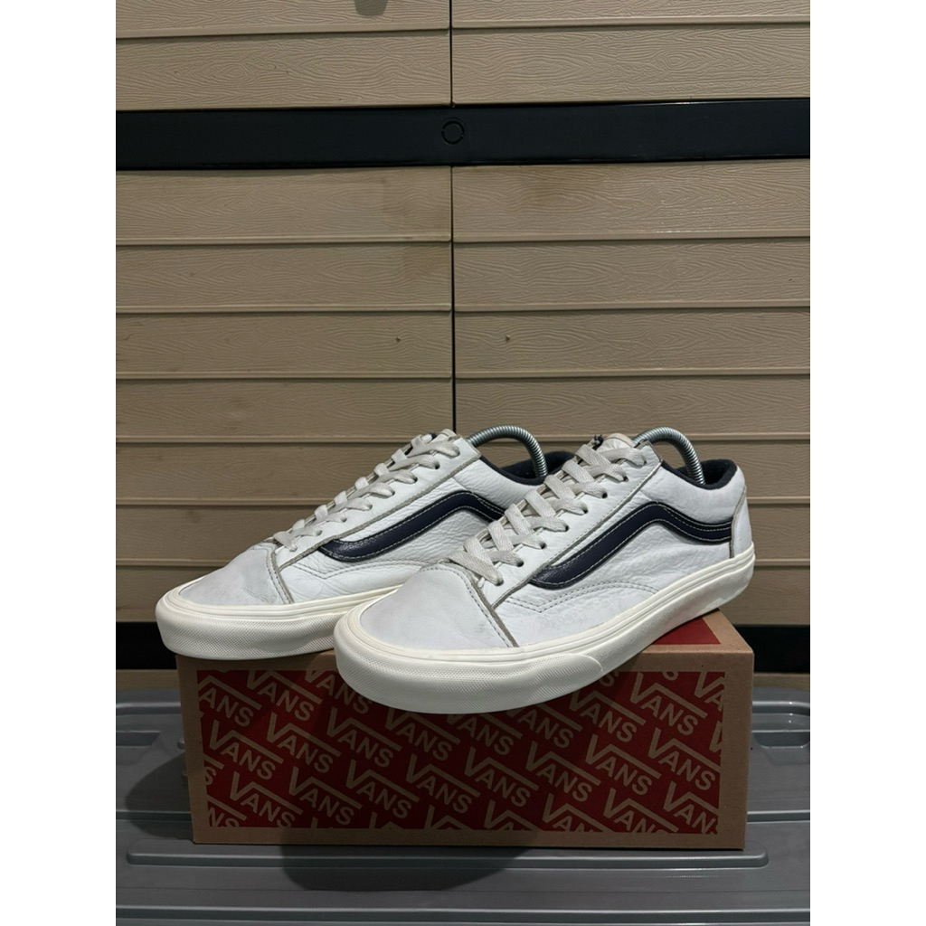 Vans Old Skool Style 36 Leather White