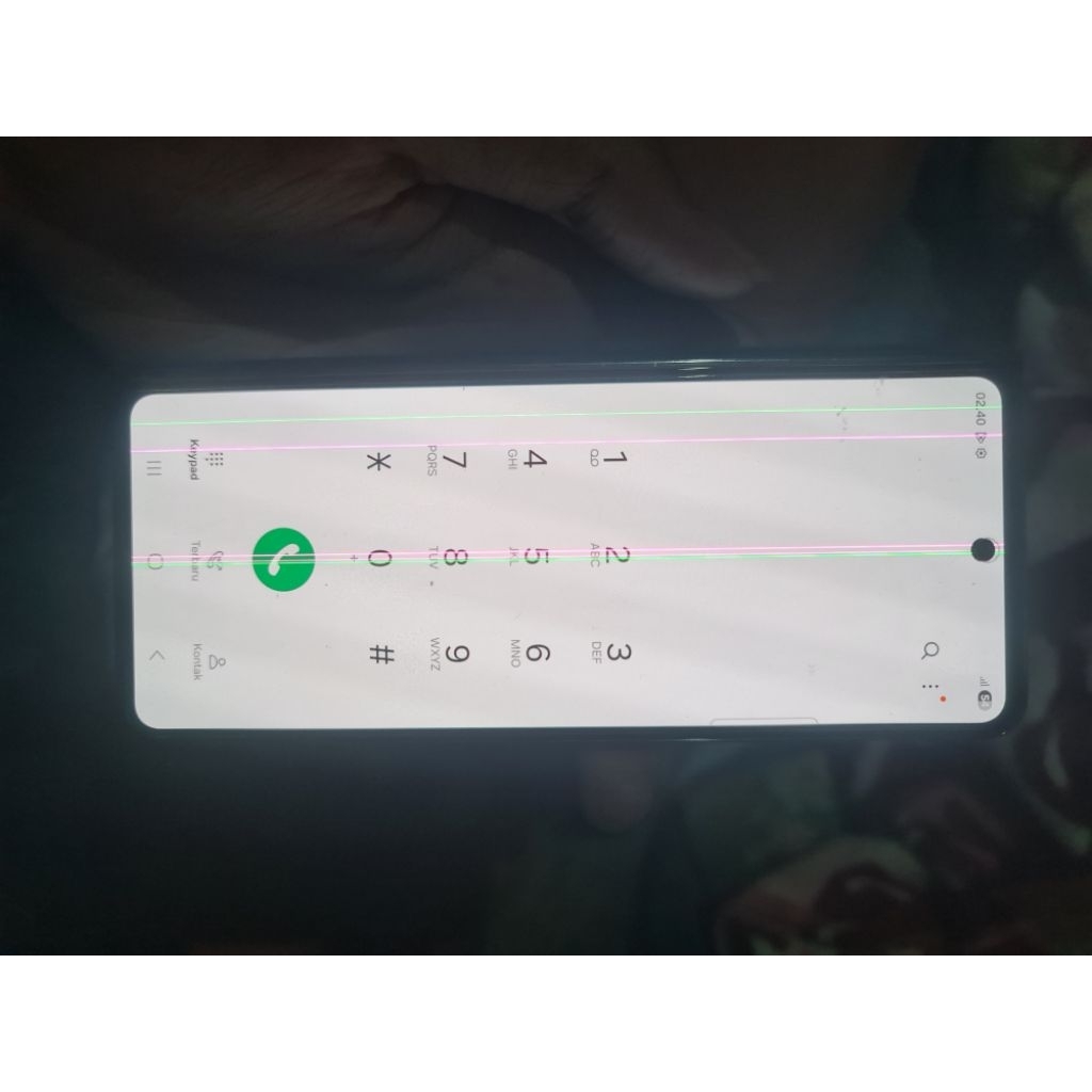 lcd depan samsung z fold 4 minus