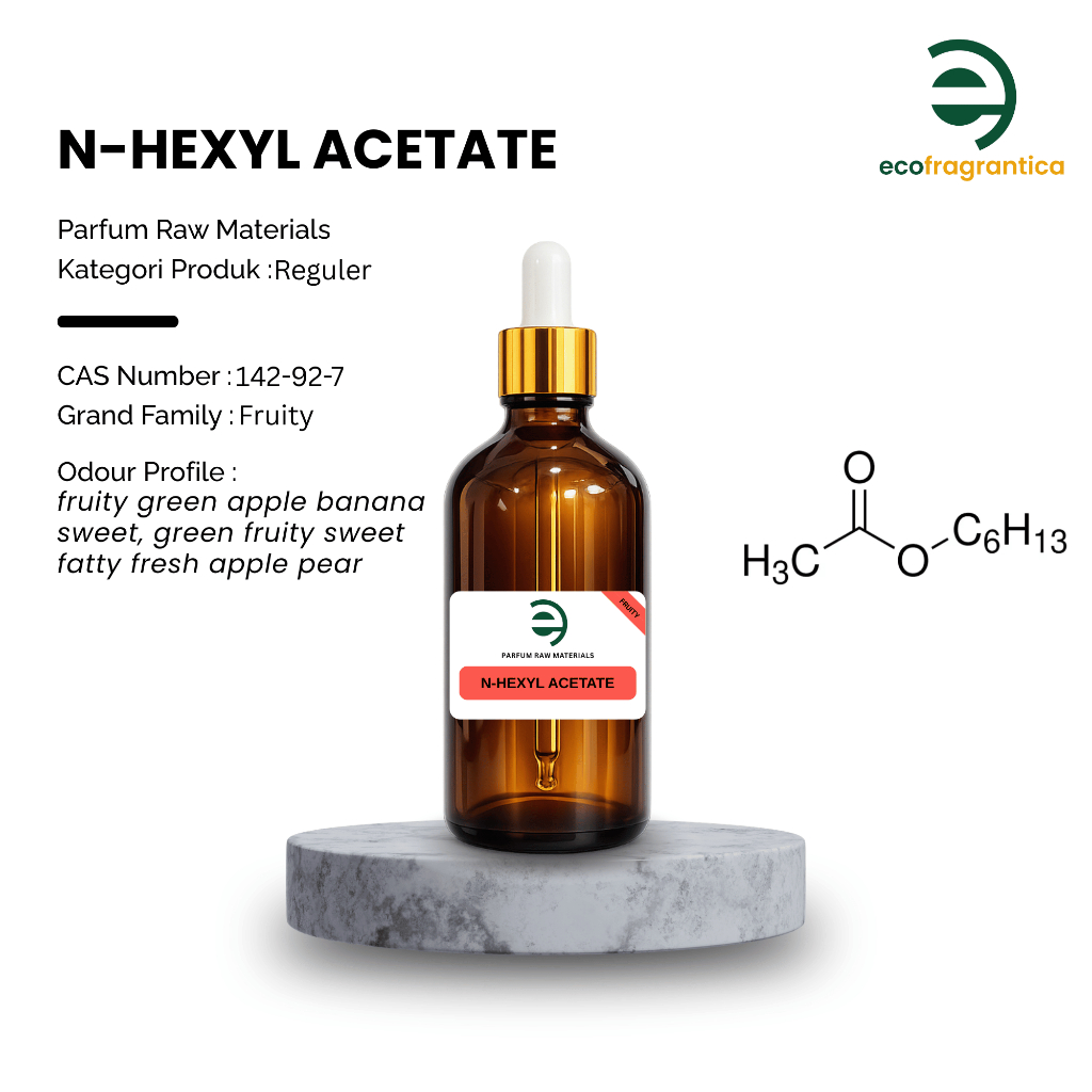 Ecofragrantica - N-Hexyl Acetate - Natural Isolate