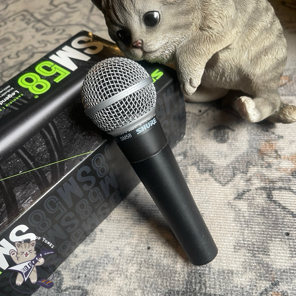SHURE SM 58 DYNAMIC VOCAL MICROPHONE BEKAS