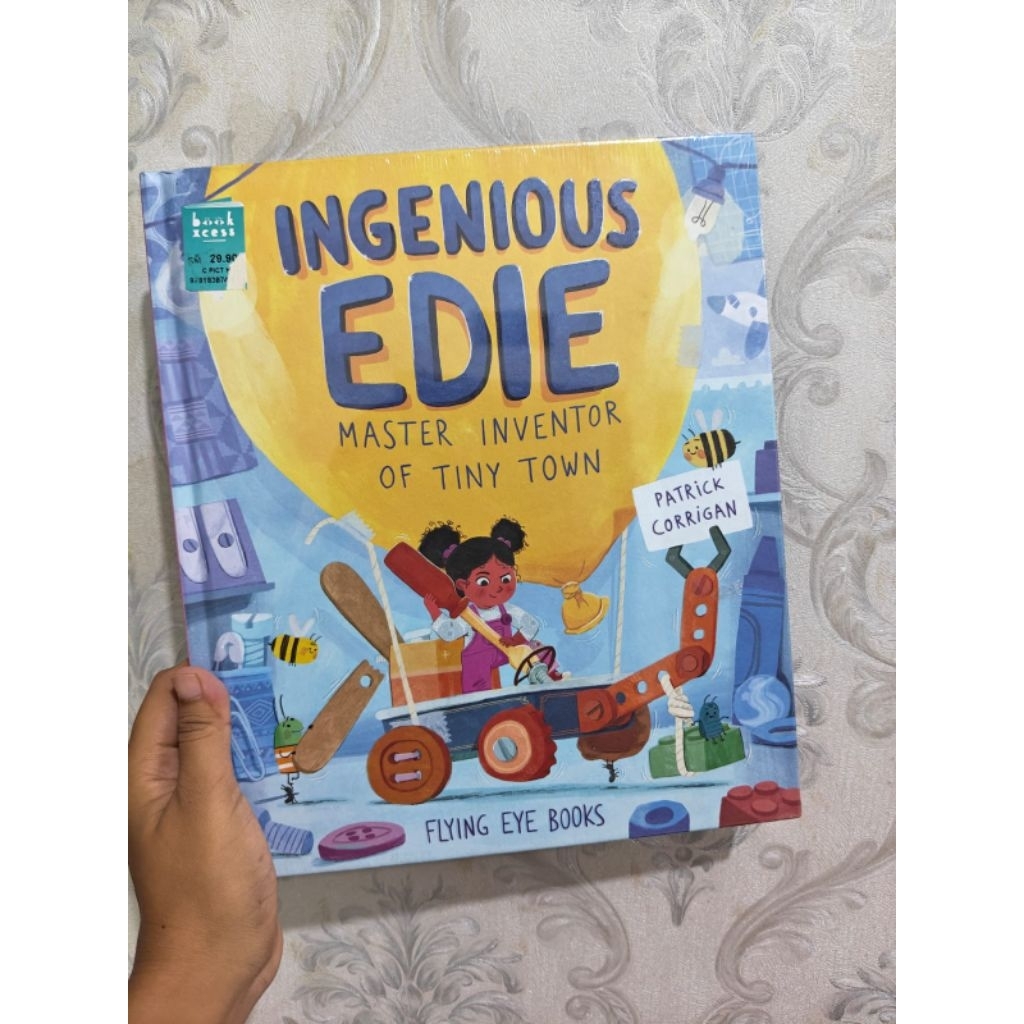 Ingenious Edie Hardback buku anak impor Children book